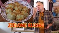 Zielone kluski nadziewane ruskim farszem / Oddaszfartucha