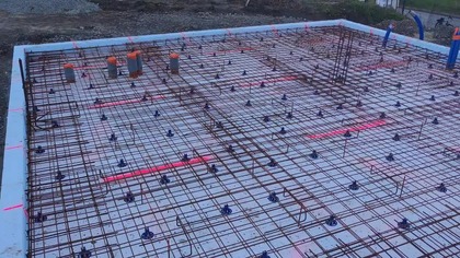 #347 Zalewanie płyty fundamentowej - płyta gotowa!