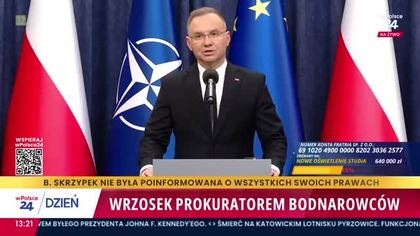 MOCNE PRZEMÓWIENIE PREZYDENTA WS.  PRZESŁUCHANIA PANI BASI.  Padły zarzuty pod adresem Donalda Tuska mp4 686x432