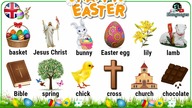 Easter Vocabulary in English