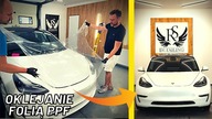 OKLEJAM moją TESLE MODEL 3 folią ochronną! Jak to zrobić?