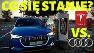 AUDI E-TRON z wizytą u TESLI | Daniel Grzyb