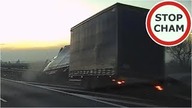 Wypadek na S5 - Tir przygniótł auto osobowe #376 Wasze Filmy