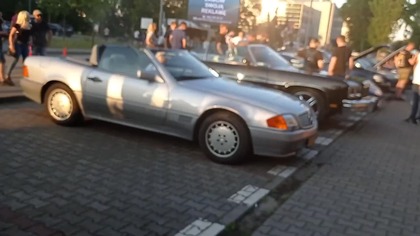 Bydgoskie Klasyki Nocą VOL.  2 - Mercedes 500SL