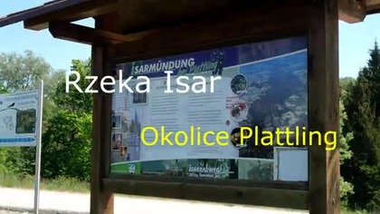 Nad rzeką Isar , w okolicy Plattling (Niemcy)
