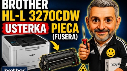 Brother HL-L 3270CDW usterka Pieca (fusera)