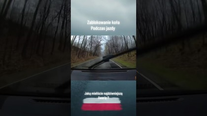 Koło BLOKUJE w ruchu! Sekundy od tragedii! #wypadek #niebezpiecznie #polskiedrogi #uwaga