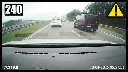 Bus hamuje z 140km/h do 80km/h