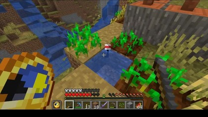 You probably wont catch fish that way #minecraft #gaming #game #Short #Shorts