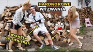 WALNĘŁA GO SIEKIERĄ?!  Hardkorowe Wyzwania Challenge