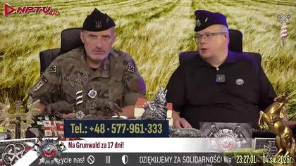 NA GRUNWALD za 17 dni - Wt.  4. 8. 2026r.  W.  Olszański, M.  Osadowski Kamraci NPTV.pl RODACY KAMRACI.