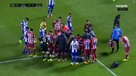 Poważny uraz głowy Fernando Torresa (Deportivo La Coruna vs Atletico Madrid)