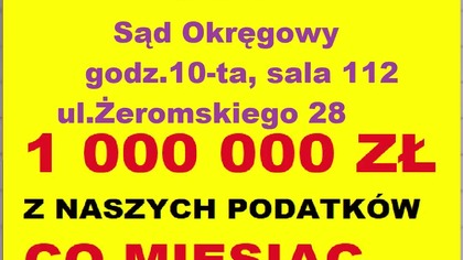 Prokurator skazany 19. 12. 2022 wyrok po 2,5 roku nadal nieprawomocny, nie pracuje-bierze 1 milion zł