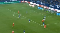 Dawid Kownacki strzela swojego drugiego gola w Bundeslidze (02. 03. 2019)