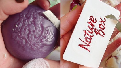 Soap Carving ASMR Relaxing Sounds no talking Satisfying ASMR Video