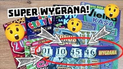 Zdrapki Lotto  Odcinek na plusie!  Crazy Liczby tą wygraną mnie zszokowały! 
