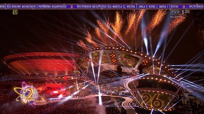 Program Pierwszy - Powitanie Nowego 2026 Roku - retransmisja z T\/P 2 (noc 31. 12. 2025/01. 01. 2026)