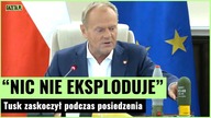 Niecodzienne posiedzenie rządu.  Tusk przyniósł atrapy pocisków! | Gazeta.pl