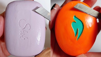 Soap Carving ASMR Relaxing Sounds no talking Satisfying ASMR Video