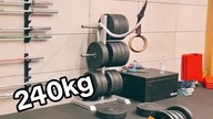 240kg trap bar waga 74kg #shorts