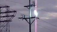 Zwarcie linii energetycznej