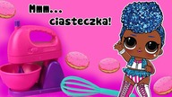 LOL Surprise Sisters  Ciasteczka dla siostrzyczki  Shopkins Kuchnia  Malinka