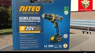 Niteo Tools n20V MAX SYSTEM - Nowa Akumulatorowa Wiertarko Wkrętarka Udarowa z Biedronki TEST !!!