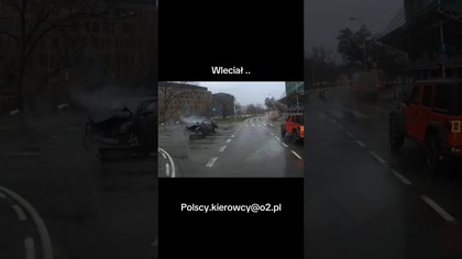 Stłuczka #polscykierowcy #crash