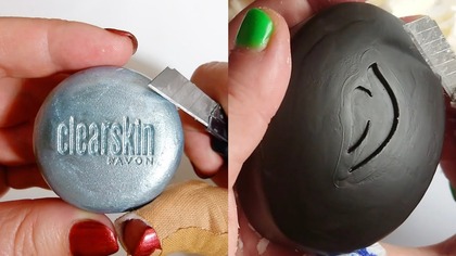 Soap Carving ASMR Relaxing Sounds no talking Satisfying ASMR Video #soapcarving #soapcuttingvideo