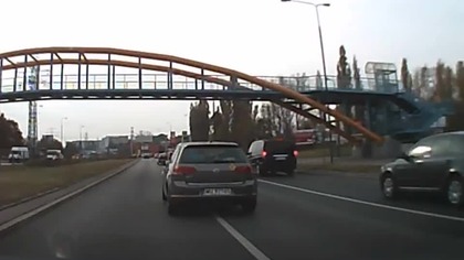 Bandyta z Warszawy na drodze!