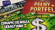 Zdrapki Lotto #378 Brylanty Pełny Portfel  i Dolarki  Mix za 75zł od widza