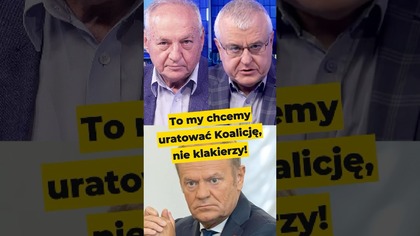 To my chcemy uratować Koalicję, nie klakierzy! Prok.  Blajerski & pastor Chojecki #ipptvnażywo