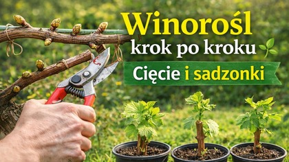 Cięcie winorośli krok po kroku + jak zrobić sadzonki z pędów
