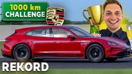 Przejechałem 1000 km NAJNOWSZYM PORSCHE TAYCAN! Pobił rekord wśród ELEKTRYKÓW! 