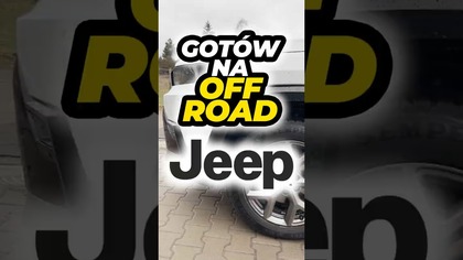 Nie boi się błota Jeep Compass