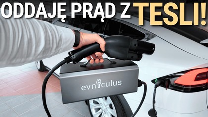 Testuję urządzenie TESLA DISCHARGER DO ODDAWANIA ENERGII  Tesla może ładować inne EV!