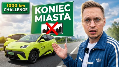 BYD DOLPHIN SURF: ELEKTRYK ZA 100. 000 ZŁ I SZOK NA TRASIE!  1000 km Challenge - CO POSZŁO NIE TAK?