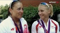 Brązowe medalistki, czyli silnik i kierownica. Karolina nadawałaby się do Formuły 1!'