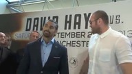 David Haye vs Tyson Fury - Konferencja prasowa