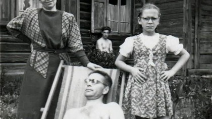 Alwida Bajor z ojcem Józefem Bajorem