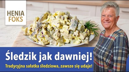 Prawdziwy rarytas na Wielkanoc.  Tradycyjna sałatka śledziowa, która zawsze się udaje!