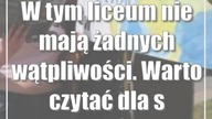 W tym liceum nie mają żadnych wątpliwości.  Warto czytać dla siebie