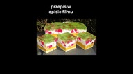 Kolorowe, pyszne ciasto WIOSNA-z kremem, śmietanką, galaretkami-orzeźwiające, idealne na Wielkanoc