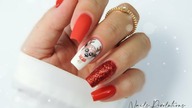 NailMas #22 reindeer nails art tutorial