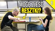 ZJADANIE RESZTEK PO KIMŚ (EKSPERYMENT SPOŁECZNY)