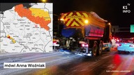 Uwaga! Gołoledź i śnieżyca, będzie bardzo niebezpiecznie na drogach [KSTV Info]