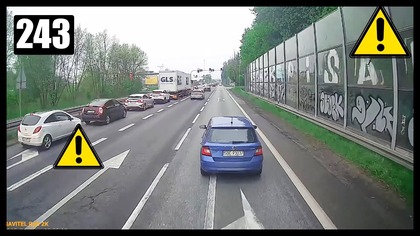 Kierowca specjalnie tak się zachował?