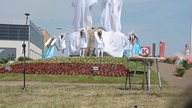 Kameduli stanęli na rondzie Suwałk.  26. 05. 2018