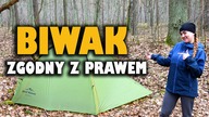 Jak LEGALNIE biwakować w Polsce? Zasady programu Zanocuj w lesie