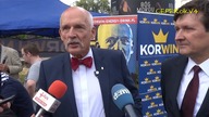 Obozy koncentracyjne dla uchodźców w UE - konferencja prasowa Partii KORWiN (11.09.2015 Radom)